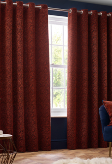 Galaxy Eyelet, Copper - Ready Made Curtains